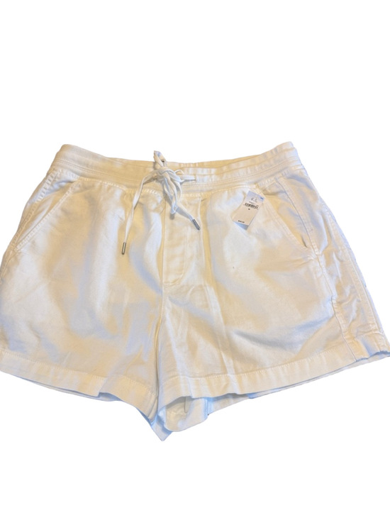GAP Women's High Waist White Shorts Size M NWT - Picture 2 of 3